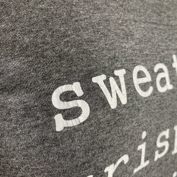 Long Sleeve Christmas Top with Striped Sleeves Suede Elbow Patch - Picture 6 of 6